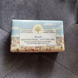 Wavertree & London Australia BEACH Luxury Bar Soap Natural Plant Oil Soap 7 oz